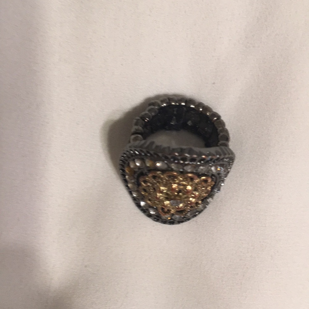Rhinestone ring - Picture 2 of 5